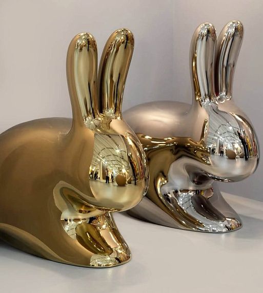 Стул Rabbit Baby Metal Gold