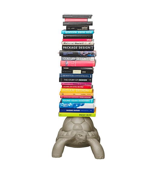 Книжная полка Turtle Carry Grey