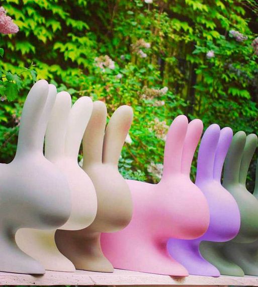 Стул Rabbit Chair Dove Grey